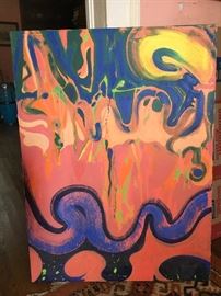 Painting by Vick Chestnut