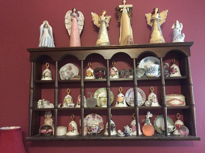 Smalls!--bells, tea cups, angels, vases etc