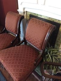 early French antique chairs
