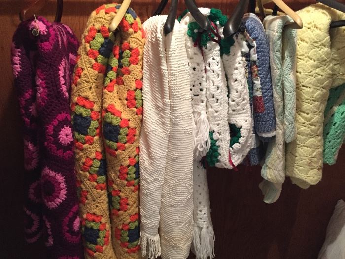 Crocheted Afghans -your grandma would be proud!