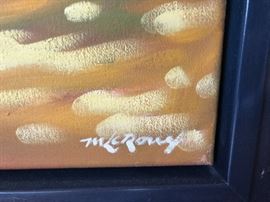 Michel LeRoux painting