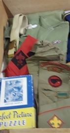 Old boy scout uniform