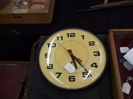 1940 Schoolhouse clock with new cord