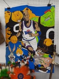 Vintage Space Jam Wall Hanger 