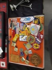Vintage Boy Scout pins and Patches 