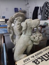 Old Concrete Statues 