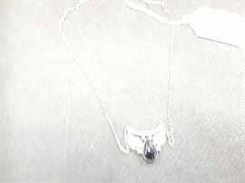 Sterling and Onyx necklace 