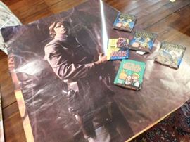 Original Star Wars bubble gum trading cards