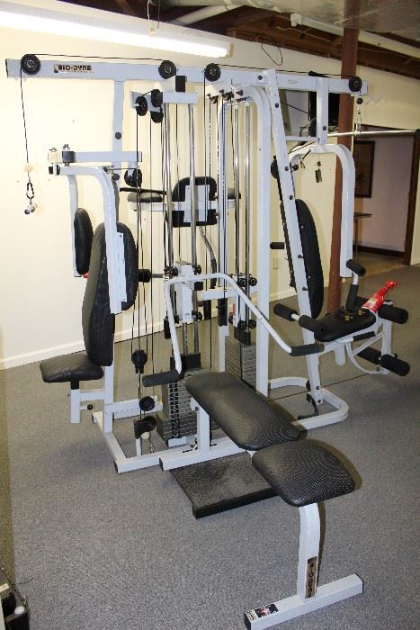 Near mint home gym collection available