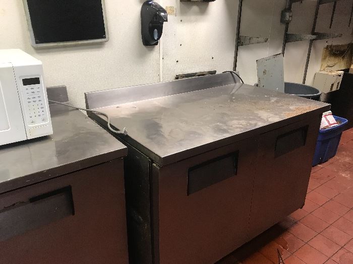 Refrigerated Stainless Prep Table