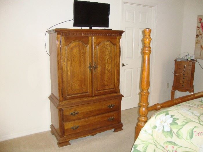 Clothes Armoire (TV not for sale)