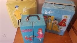 Ken, Skipper, Barbie