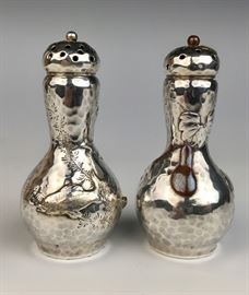 Tiffany & Co. Mixed Metal S & P Shakers C.1878