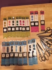 Wiss Shears / Talon Zippers