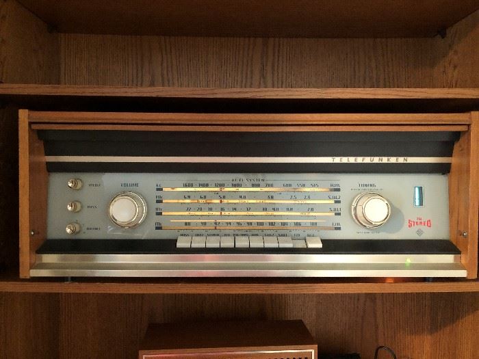 Vintage Telefunken Tube FM Stereo 