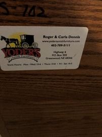 Yoder's Amish Wood Bench