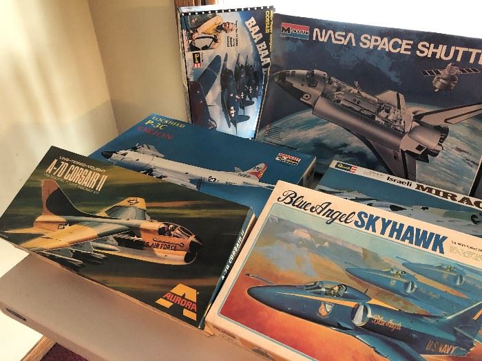 Model Airplane, Ships, and Cars