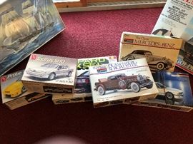 Model Airplane, Ships, and Cars