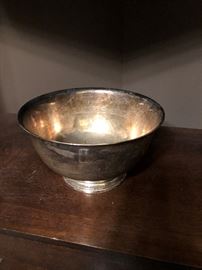 Paul Revere Reproduction STERLING Footed Bowl