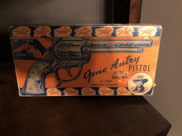 1940's Gene Autry Cap Gun - SMOKER