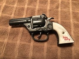 1930's Cast Iron Gene Autry Cap Gun