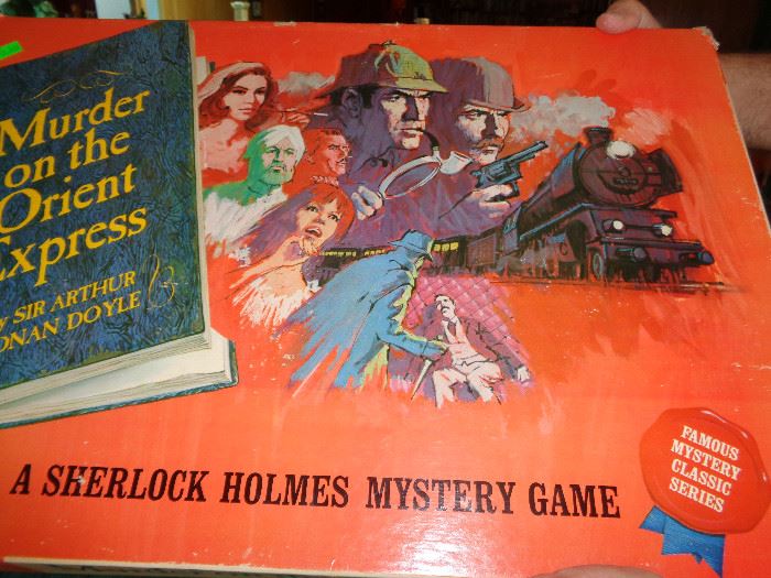 Sherlock Holmes Vintage Board Game