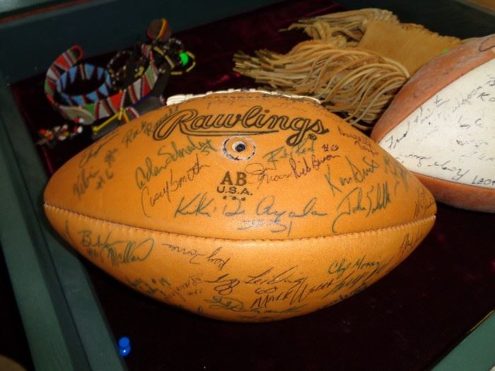 Signed Cotton Bowl Football