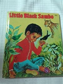 Little Black Sambo vintage childrens books
