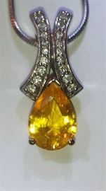 2.6CT Yellow Sapphire $3,495 - by appointment only