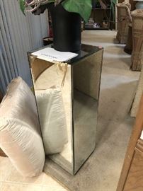 Mirrored pedestal - $100 firm