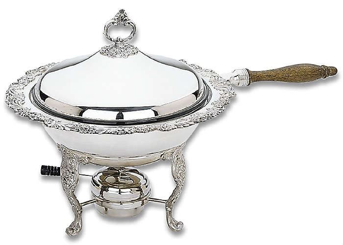 2 Quart Reed & Barton Silver Plate Chaffing Dish - New in original box - Pattern: Burgundy  Style number S-2346 - $279 firm 
