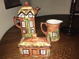 Price Kensington Cottageware Teapot, creamer and sugar