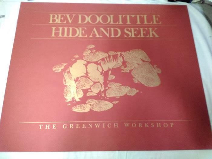 Bev Doolittle "Hide and Seek" Print Collection - 2 Pieces  https://www.ctbids.com/#!/description/share/6051