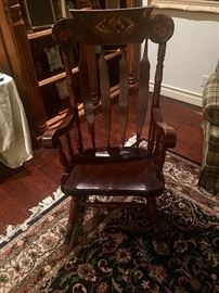 Hitchcock rocking chair