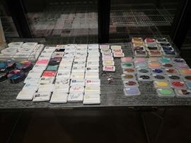 Stamp Pads. New and Used .50 - 3.00 each. Chalkbox. Memories.Brilliance.Kaleidoscope. 