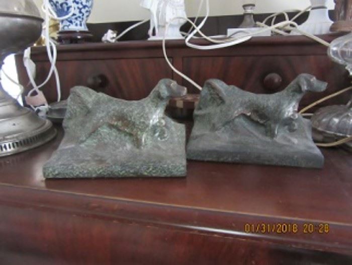 Pair of bookends. There are other bookend sets.