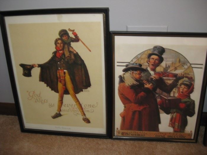 Vintage Scrooge prints