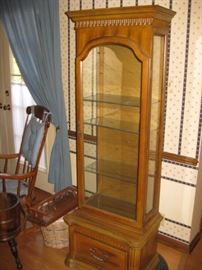 Small curio cabinet.  Great piece for painting.