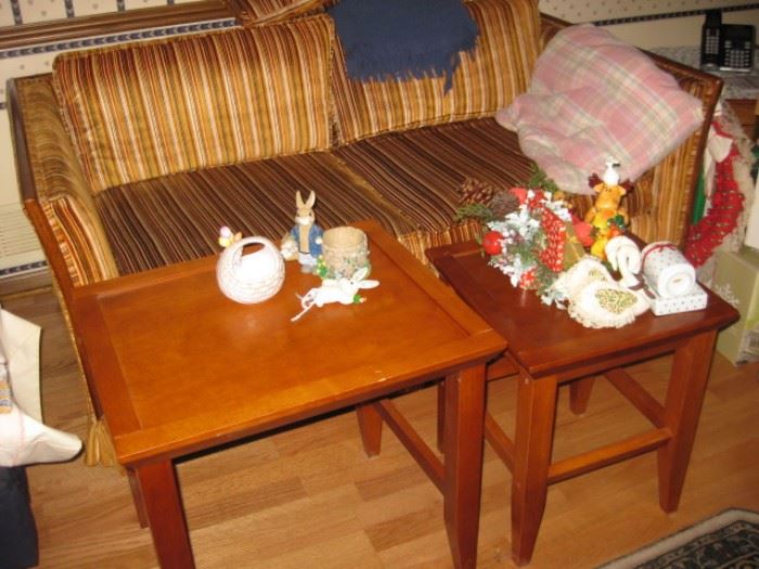 Assorted side/accent tables