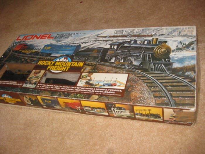 Vintage Lionel Rocky Mountain Freight Train set