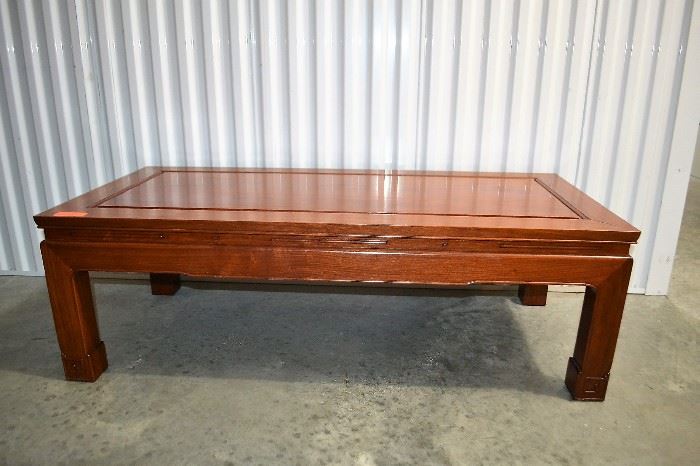 George Zee cocktail table in rosewood