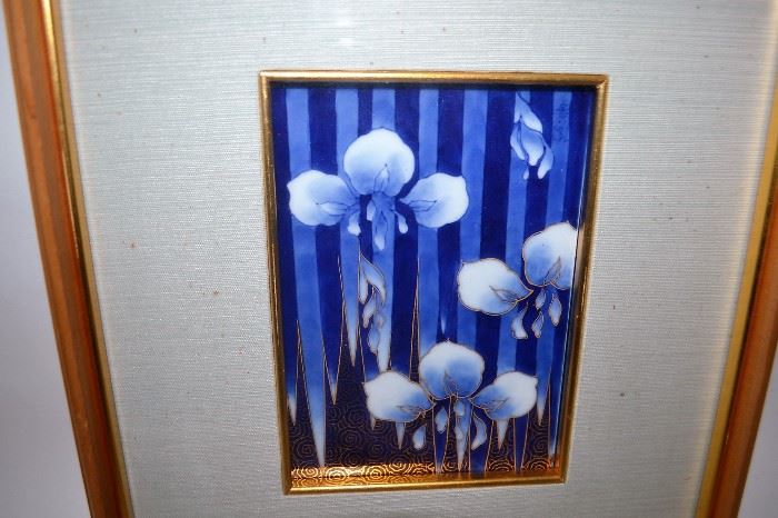 Japanese framed tile