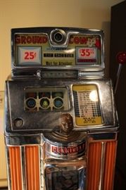 3 Antique Slot Machines - Ground Cow