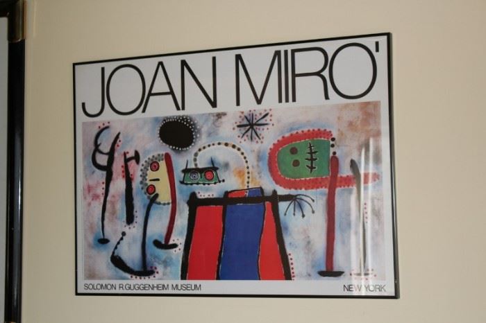 Joan Miro Poster