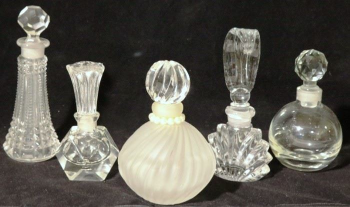 Assortment of Perfume bottles