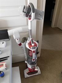 Shark vacuum with attachments