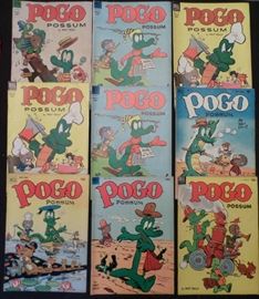 Some of the Dell Comics "Pogo" available (dated 1951 - 1954)