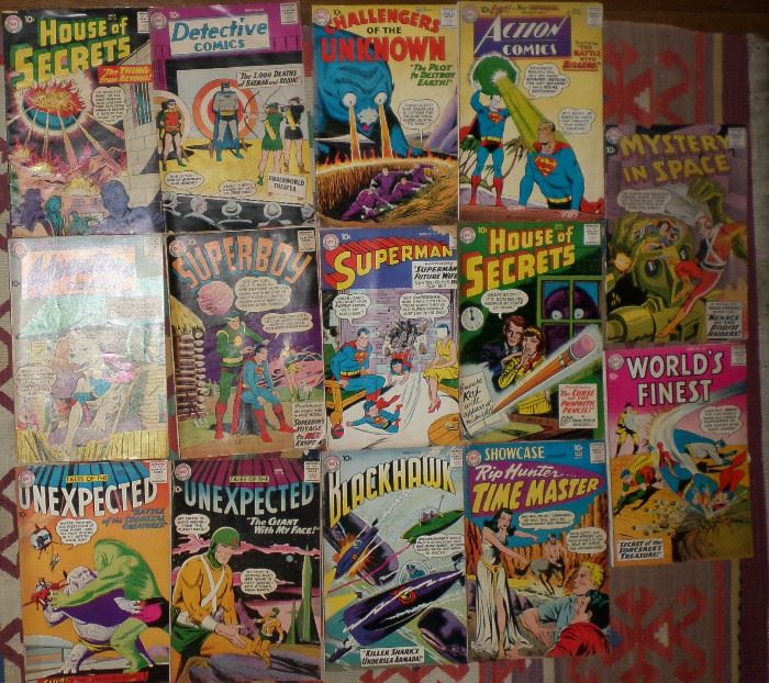 wow - we found more 1959 vintage comics - new for sale on Saturday!