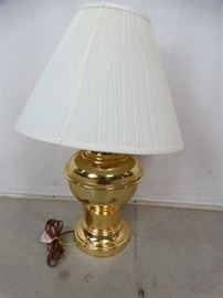Bright Brass Lamp