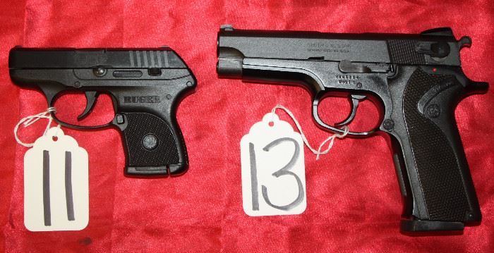 11	RUGER	LCP	AUTO	380	1-MAG
13	SMITH & WESSON	915	AUTO	9MM	1-MAG
